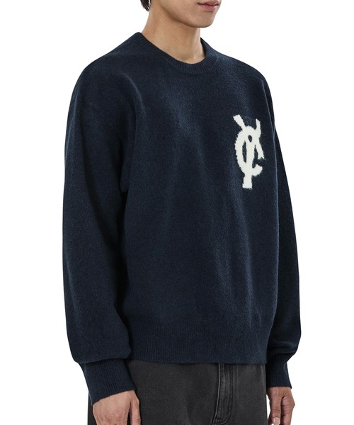 OY/オーワイ』WAVY LOGO KNIT/ウェイビー ロゴニット（ニット/セーター