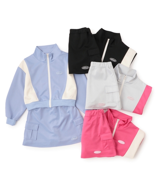 セール】フルジップ＋スカートset（セットアップ）｜minimal（ミニマル