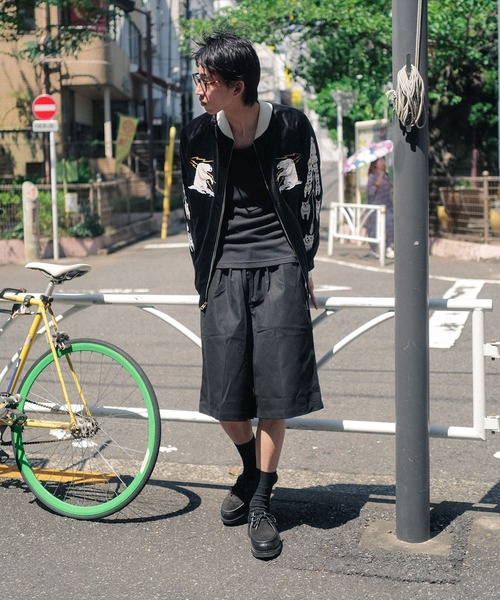 HOUSTON（ヒューストン）の「【HOUSTON/ヒューストン】VELVETEEN SOUVENIR JACKET TIGER ALASKA 51521 51522（スカジャン・メンズ・ブルー系その他/ブラック系その他/ブルー系その他2/ブラック系その他2・X-LARGE/LARGE/MEDIUM/XX-LARGE）」の16枚目の写真