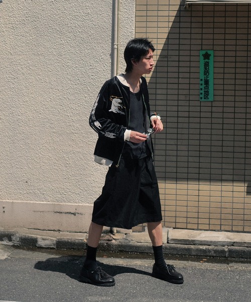 HOUSTON（ヒューストン）の「【HOUSTON/ヒューストン】VELVETEEN SOUVENIR JACKET TIGER ALASKA 51521 51522（スカジャン・メンズ・ブルー系その他/ブラック系その他/ブルー系その他2/ブラック系その他2・X-LARGE/LARGE/MEDIUM/XX-LARGE）」の18枚目の写真