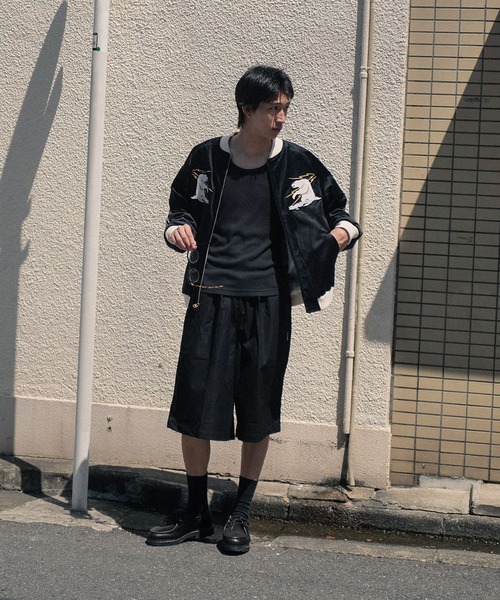 HOUSTON（ヒューストン）の「【HOUSTON/ヒューストン】VELVETEEN SOUVENIR JACKET TIGER ALASKA 51521 51522（スカジャン・メンズ・ブルー系その他/ブラック系その他/ブルー系その他2/ブラック系その他2・X-LARGE/LARGE/MEDIUM/XX-LARGE）」の19枚目の写真