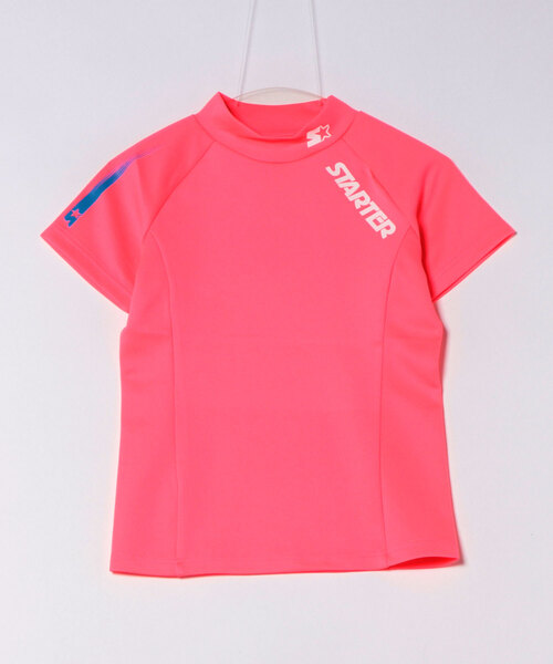 STARTER(スターター)の「/STARTER GOLF/スターターゴルフ AQUATWIST(R)高伸縮ストレッチ カラフルモックネック半袖Tシャツ SG-123005(Tシャツ/カットソー・メンズ・ブルー/ブラック/イエロー/オレンジ/ピンク/ホワイト・L/M/S/XS/XL)」の5枚目の写真
