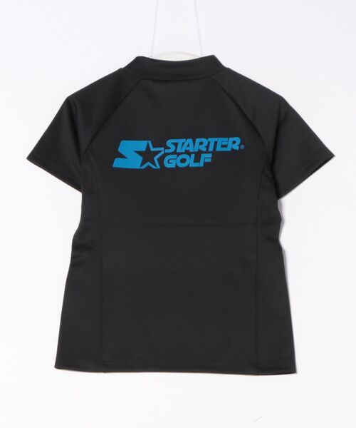 STARTER(スターター)の「/STARTER GOLF/スターターゴルフ AQUATWIST(R)高伸縮ストレッチ カラフルモックネック半袖Tシャツ SG-123005(Tシャツ/カットソー・メンズ・ブルー/ブラック/イエロー/オレンジ/ピンク/ホワイト・L/M/S/XS/XL)」の7枚目の写真