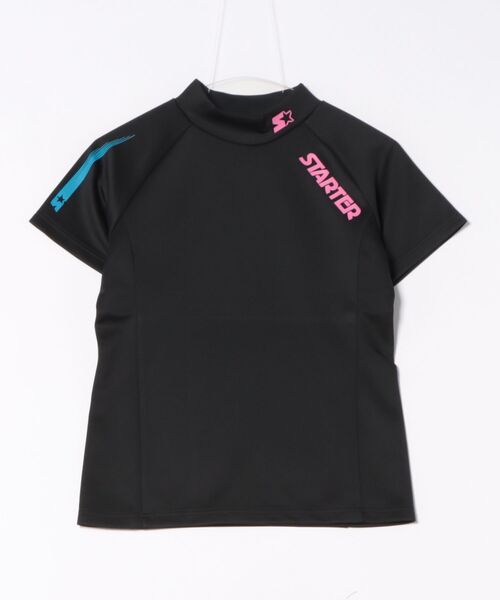 STARTER(スターター)の「/STARTER GOLF/スターターゴルフ AQUATWIST(R)高伸縮ストレッチ カラフルモックネック半袖Tシャツ SG-123005(Tシャツ/カットソー・メンズ・ブルー/ブラック/イエロー/オレンジ/ピンク/ホワイト・L/M/S/XS/XL)」の8枚目の写真