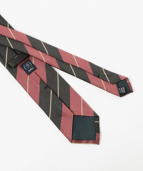 BEAMS F(ビームスエフ)の「シルク ストライプ ネクタイ(ネクタイ・メンズ・ブラウン/ピンク/パープル・ONE SIZE)」の11枚目の写真