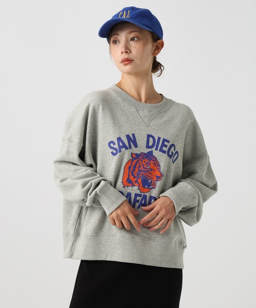 RUSSEL ATHLETICS  バックプリントスウェット Russell Athletic（ラッセル アスレティック） トレーナー スウェット