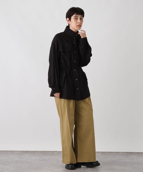 studio CLIP（スタディオクリップ）の「《ウタオ》タックチノパンツ（チノパンツ・レディース・ベージュ/カーキ・FREE）」の6枚目の写真