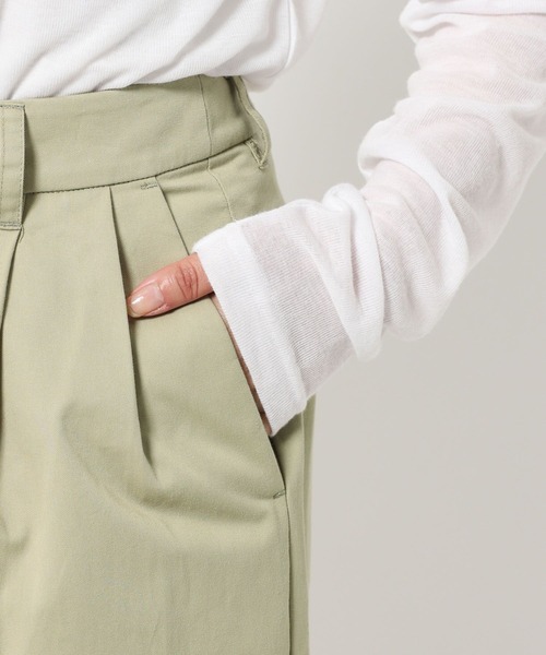 studio CLIP（スタディオクリップ）の「《ウタオ》タックチノパンツ（チノパンツ・レディース・ベージュ/カーキ・FREE）」の19枚目の写真