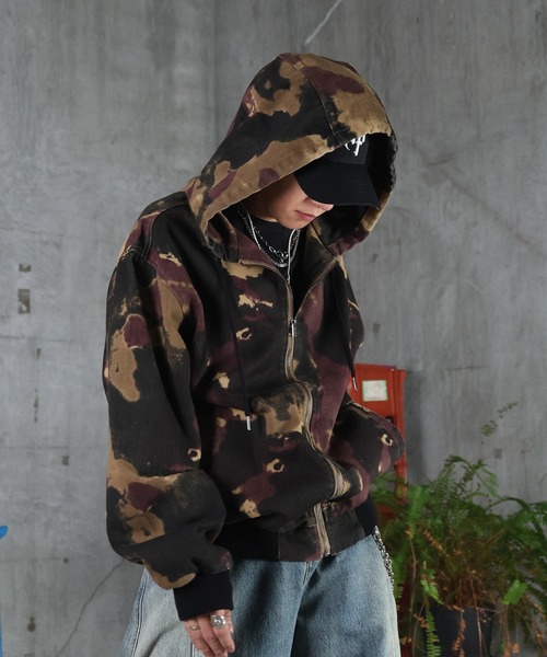 Labordi / ラボード】ツリーカモ柄 リアルツリー / デニム / ケミカル