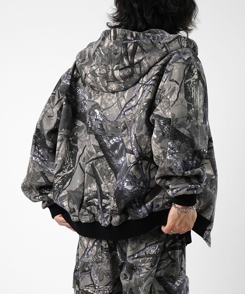 Labordi / ラボード】ツリーカモ柄 リアルツリー / デニム / ケミカル