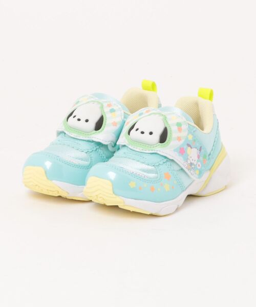 ABC-MART（エービーシーマート）の「MOONSTAR ムーンスター 15-19 サンリオ(L) サンリオ7203 SA C7203ABC ABC-MART限定 *ミント（スニーカー）」｜グリーン