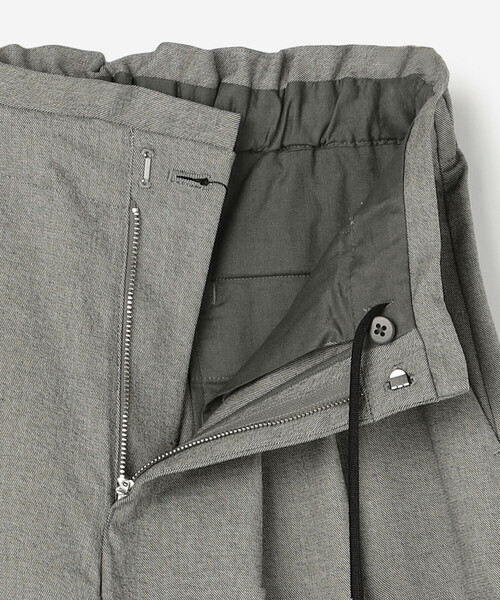 Morris & Sons(モリスアンドサンズ)の「MORRIS & SONS | シャークスキン 2タック バギーパンツ WOMEN(その他パンツ・レディース・ブラック系その他/ベージュ系その他・1/0)」の7枚目の写真