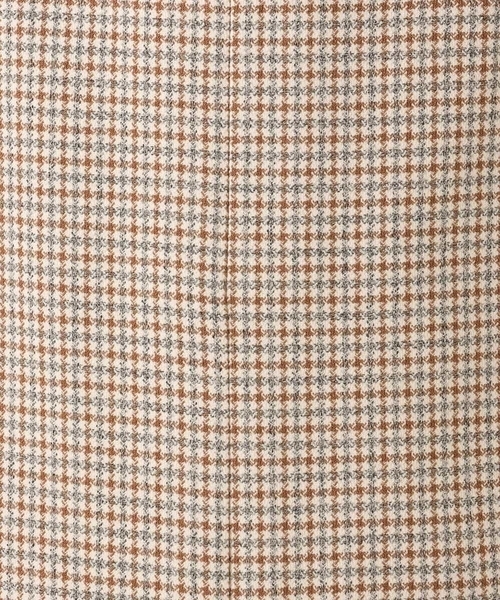 MK MICHEL KLEIN（エムケーミッシェルクラン）の「ガンクラブチェック柄ナロースカート/洗える（スカート・レディース・ネイビー/ベージュ・38）」の5枚目の写真