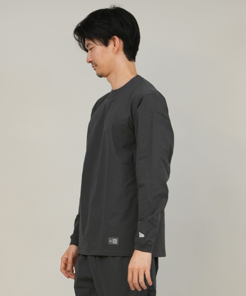 NEW ERA(ニューエラ)の「【限定】NEW ERA/ニューエラ ロンT セットアップ対応 14877291(Tシャツ/カットソー・メンズ・チャコールグレー/ブラック・L/XL/M)」の11枚目の写真