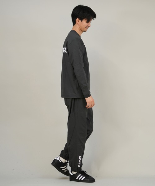 NEW ERA(ニューエラ)の「【限定】NEW ERA/ニューエラ ロンT セットアップ対応 14877291(Tシャツ/カットソー・メンズ・チャコールグレー/ブラック・L/XL/M)」の15枚目の写真
