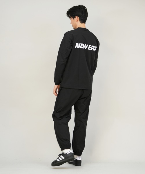 NEW ERA(ニューエラ)の「【限定】NEW ERA/ニューエラ ロンT セットアップ対応 14877291(Tシャツ/カットソー・メンズ・チャコールグレー/ブラック・L/XL/M)」の8枚目の写真