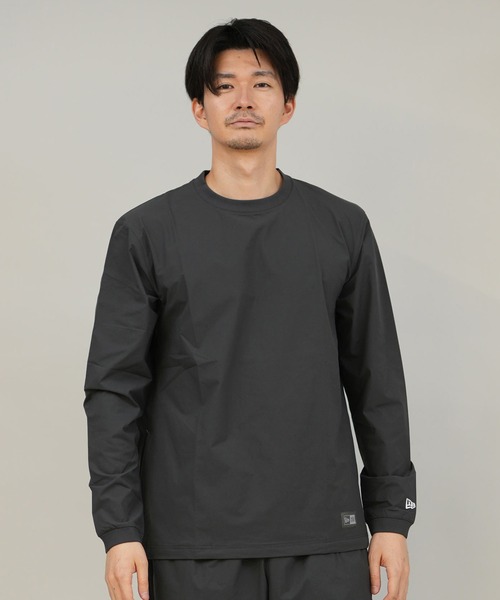 NEW ERA(ニューエラ)の「【限定】NEW ERA/ニューエラ ロンT セットアップ対応 14877291(Tシャツ/カットソー・メンズ・チャコールグレー/ブラック・L/XL/M)」の10枚目の写真