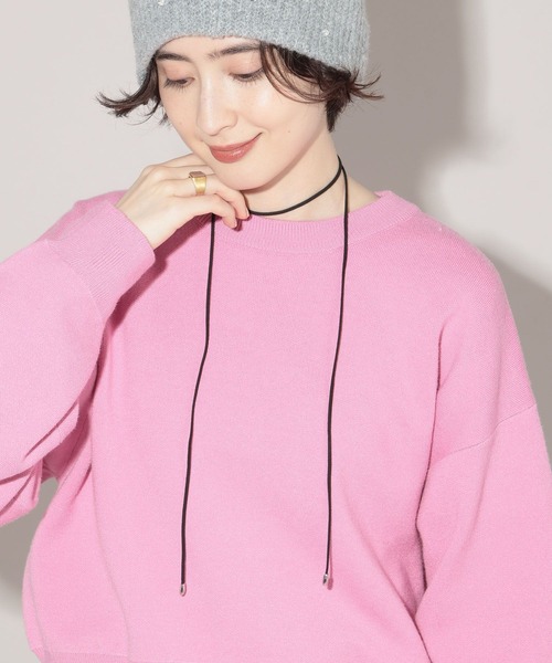 GEORGE'S（ジョージズ）の「ベロアリボンネックレス（ネックレス・レディース・ブラック・FREE）」の6枚目の写真