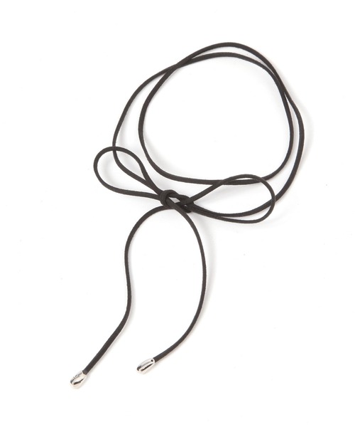 GEORGE'S（ジョージズ）の「ベロアリボンネックレス（ネックレス・レディース・ブラック・FREE）」の2枚目の写真