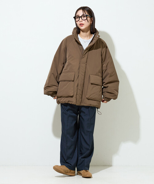 セール】限定展開 中綿 ボリューム ブルゾン（ブルゾン）｜FREAK'S