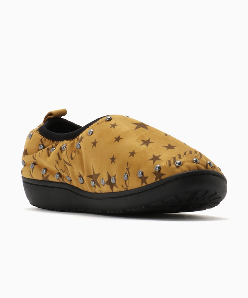 AFB(エーエフビー)の「AFB / エーエフビー STUDDED MULE(スリッポン・メンズ・ブラウン/ホワイト・MEDIUM)」の6枚目の写真