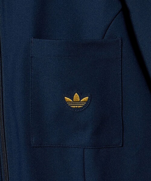 adidas Originals（アディダスオリジナルス）の「【別注】＜adidas Originals＞レトロ ブルゾン（カーディガン/ボレロ・メンズ・ブラック/ネイビー・XXL/L/XL/M）」の4枚目の写真