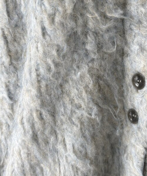 gemeil（ジェムイル）の「シャギーカーディガン(LA-332)（カーディガン/ボレロ・レディース・ベージュ/グレー/ブルー・FREE）」の19枚目の写真