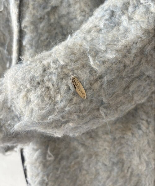 gemeil（ジェムイル）の「シャギーカーディガン(LA-332)（カーディガン/ボレロ・レディース・ベージュ/グレー/ブルー・FREE）」の20枚目の写真