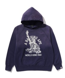 A BATHING APE パーカー 紫 A BATHING APE パーカー COLOR CAMO PULLOVER HOODIE メンズ