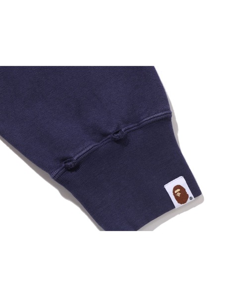 A BATHING APE(アベイシングエイプ)の「DESTROY WASHED RELAXED FIT PULLOVER HOODIE(パーカー・メンズ・ブラック/パープル/アイボリー・SMALL/MEDIUM/LARGE/X-LARGE/XX-LARGE)」の12枚目の写真