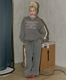 GOSSIP CLUB（ゴシップクラブ）の「裏毛ロゴプリントセットアップ（セットアップ）」