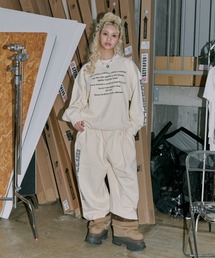 GOSSIP CLUB（ゴシップクラブ）の「裏毛ロゴプリントセットアップ（セットアップ）」