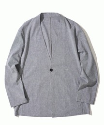 TETE HOMME（テットオム）の「リネンノーカラージャケット（ノーカラージャケット）」