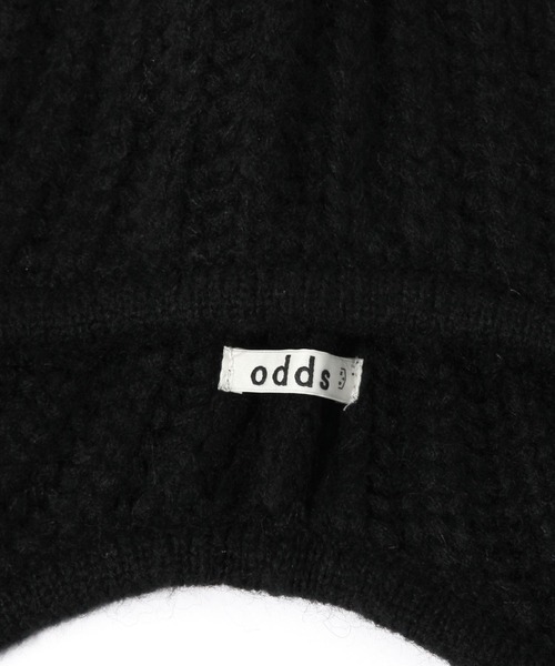 studio CLIP（スタディオクリップ）の「【daily CLIP】odds フラッフィーフラップワッチ（ニットキャップ/ビーニー・レディース・ブラック/ホワイト/イエロー・FREE）」の7枚目の写真