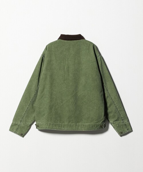 A DAY IN THE LIFE UNITED ARROWS(アデイインザライフユナイテッドアローズ)の「ウォッシュ ダッククロス ジップブルゾン<A DAY IN THE LIFE>(ブルゾン・メンズ・ブラック/オリーブ・L/M)」の10枚目の写真