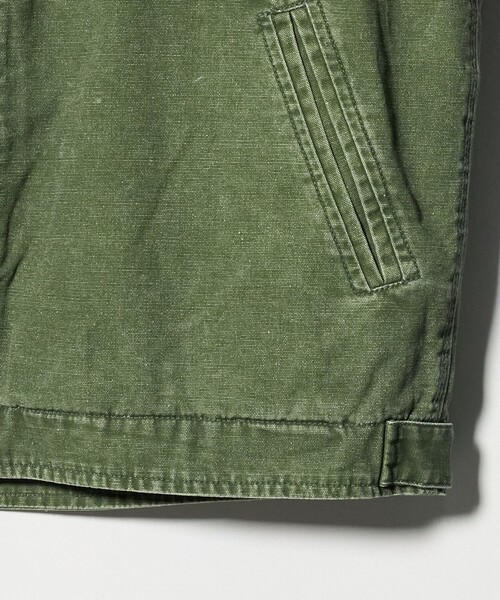 A DAY IN THE LIFE UNITED ARROWS(アデイインザライフユナイテッドアローズ)の「ウォッシュ ダッククロス ジップブルゾン<A DAY IN THE LIFE>(ブルゾン・メンズ・ブラック/オリーブ・L/M)」の14枚目の写真