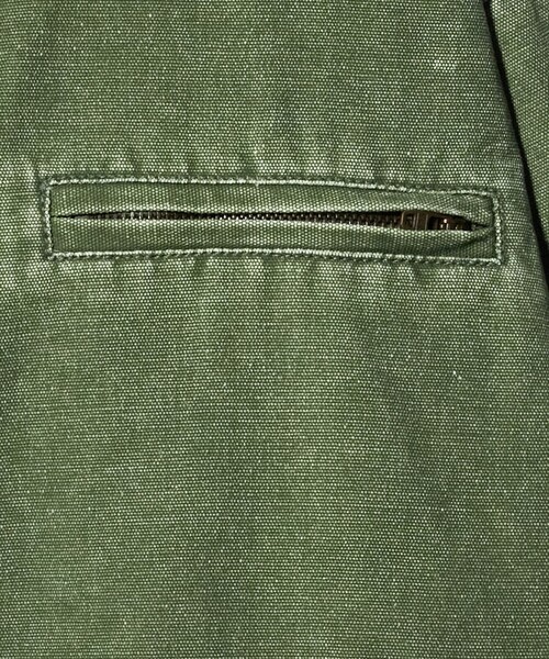 A DAY IN THE LIFE UNITED ARROWS(アデイインザライフユナイテッドアローズ)の「ウォッシュ ダッククロス ジップブルゾン<A DAY IN THE LIFE>(ブルゾン・メンズ・ブラック/オリーブ・L/M)」の17枚目の写真