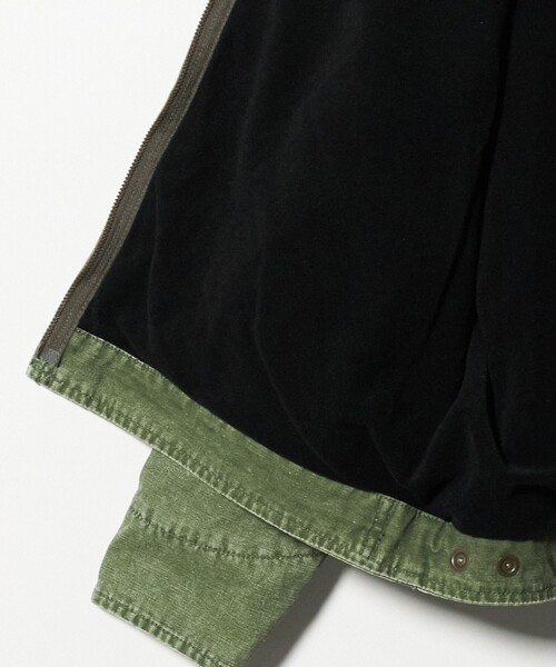 A DAY IN THE LIFE UNITED ARROWS(アデイインザライフユナイテッドアローズ)の「ウォッシュ ダッククロス ジップブルゾン<A DAY IN THE LIFE>(ブルゾン・メンズ・ブラック/オリーブ・L/M)」の19枚目の写真