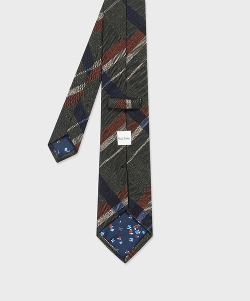 Paul Smith(ポールスミス)の「クラシックチェック タイ【250031 552MJ】(ネクタイ・メンズ・ダークグリーン/ダークブラウン/ベージュ・FREE)」の8枚目の写真