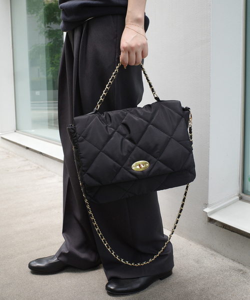 OUTDOOR/アウトドア SLOBE別注 キルティンクショルダーバッグ 追加2》OUTDOOR/アウトドア SLOBE別注 キルティンクショルダーバッグ