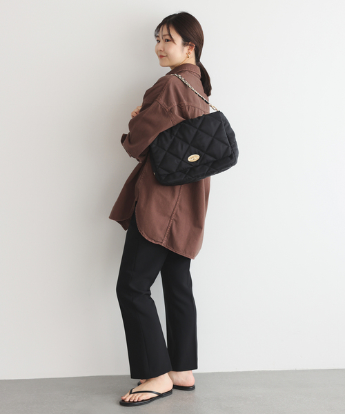 一部WEB限定カラー/追加2》OUTDOOR SLOBE別注 キルティンクショルダー