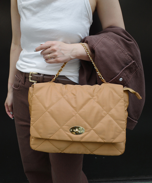 一部WEB限定カラー/追加2》OUTDOOR SLOBE別注 キルティンクショルダー