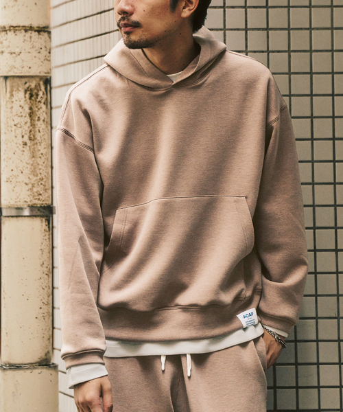 417 EDIFICE(フォーワンセブンエディフィス)の「LE JAPON AOAP 417別注 フーディ "セットアップ着用可能"(パーカー・メンズ・ブラック/グレー/ベージュ・MEDIUM/LARGE)」の3枚目の写真