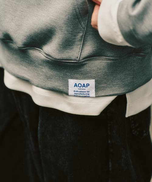 417 EDIFICE(フォーワンセブンエディフィス)の「LE JAPON AOAP 417別注 フーディ "セットアップ着用可能"(パーカー・メンズ・ブラック/グレー/ベージュ・MEDIUM/LARGE)」の11枚目の写真