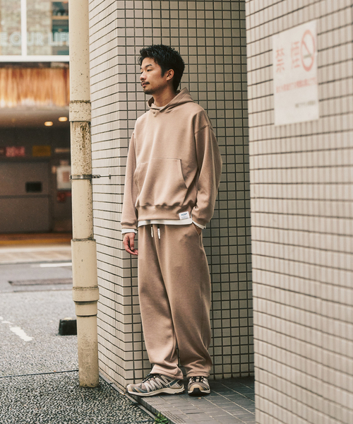 417 EDIFICE(フォーワンセブンエディフィス)の「LE JAPON AOAP 417別注 フーディ "セットアップ着用可能"(パーカー・メンズ・ブラック/グレー/ベージュ・MEDIUM/LARGE)」の12枚目の写真