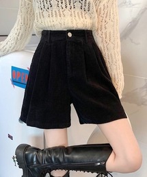 コーデュロイショートパンツ