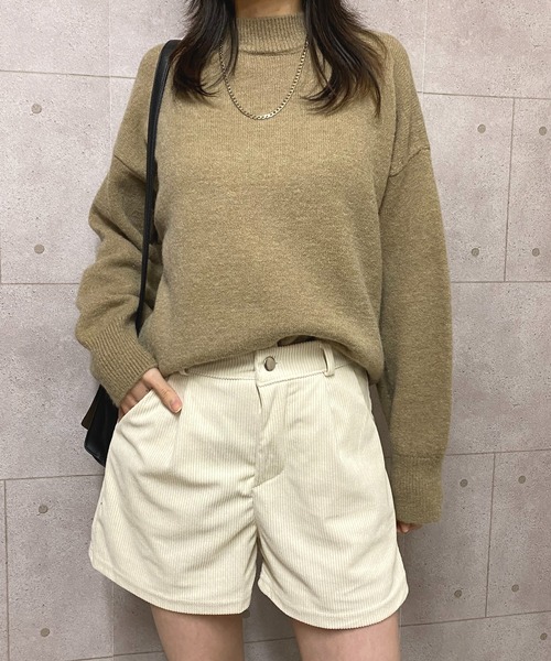 NANEA(ナネア)の「コーデュロイショートパンツ(その他パンツ・レディース・ホワイト/ブラック/ブラウン・SMALL/MEDIUM/LARGE)」の6枚目の写真