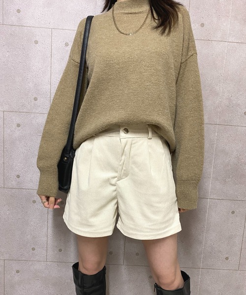 NANEA(ナネア)の「コーデュロイショートパンツ(その他パンツ・レディース・ホワイト/ブラック/ブラウン・SMALL/MEDIUM/LARGE)」の14枚目の写真