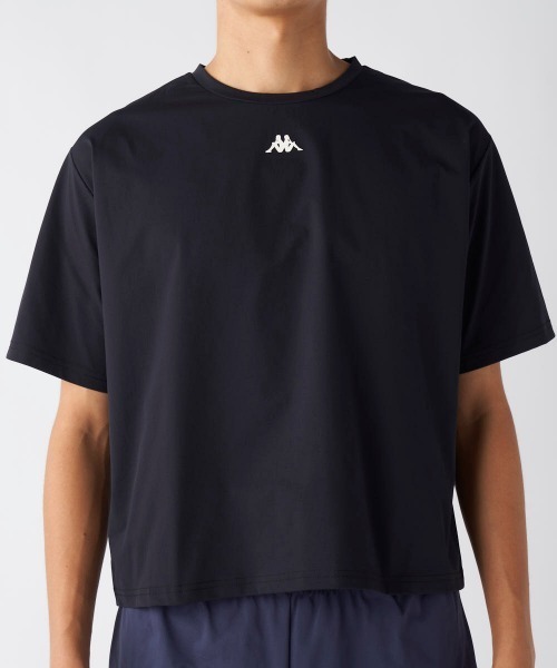 Kappa(カッパ)の「【Kappa/カッパ】半袖ロゴTシャツ(Tシャツ/カットソー・メンズ・ブルー/オフホワイト/ブラック・SMALL/MEDIUM/X-LARGE/LARGE/XX-LARGE)」の3枚目の写真