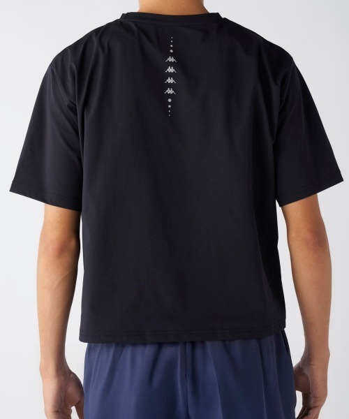 Kappa(カッパ)の「【Kappa/カッパ】半袖ロゴTシャツ(Tシャツ/カットソー・メンズ・ブルー/オフホワイト/ブラック・SMALL/MEDIUM/X-LARGE/LARGE/XX-LARGE)」の15枚目の写真